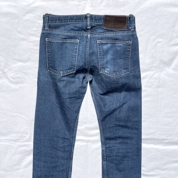 Naked & Famous Jeans Mens 30 Deep Indigo Stretch Selvedge Denim Weird Guy - Picture 4 of 6